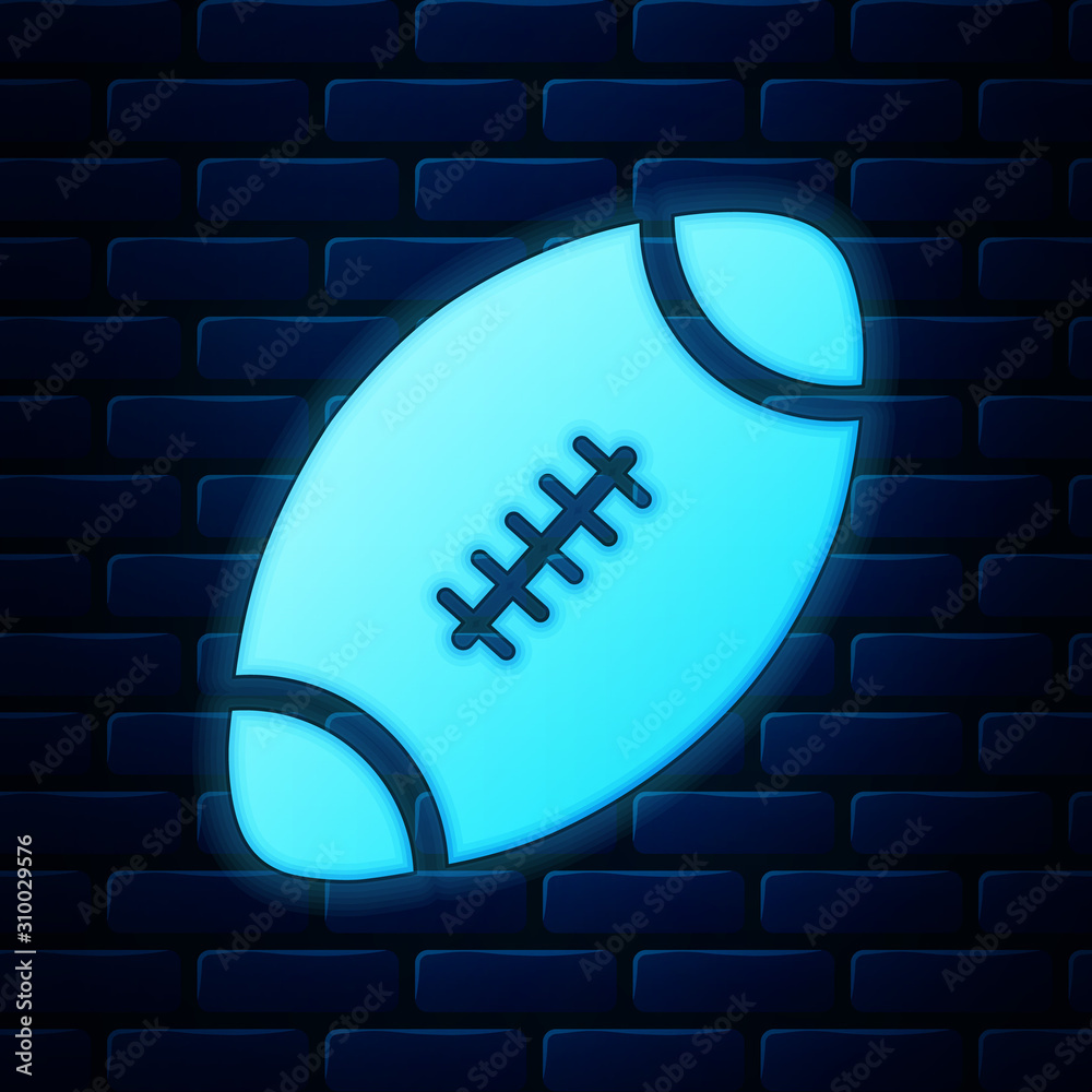 Neon Light American Football Stock Illustrations – 1,059 Neon