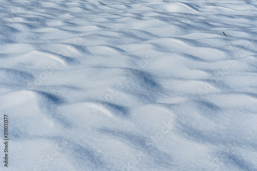 blue and white snow background