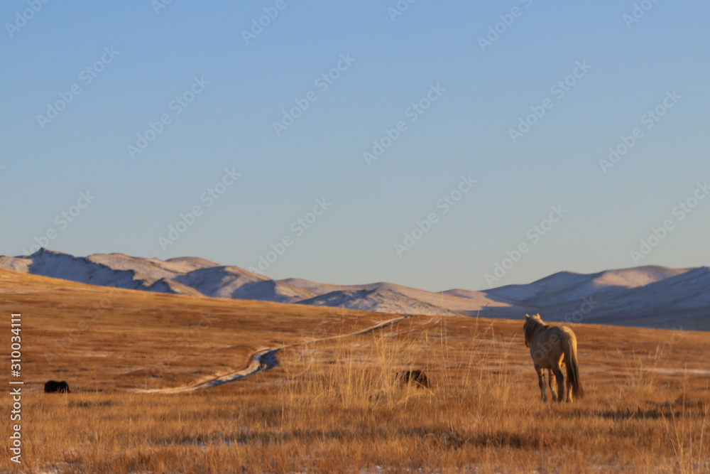 Obraz premium Mountain ridges