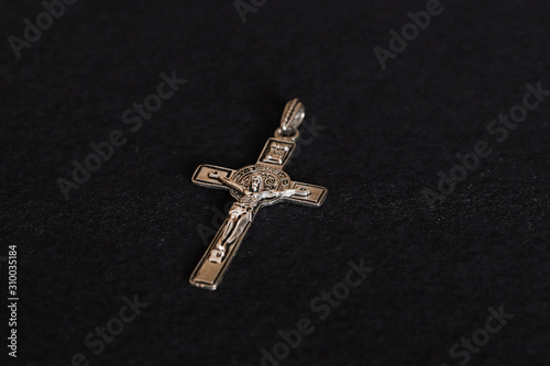 Holy Book and Cross