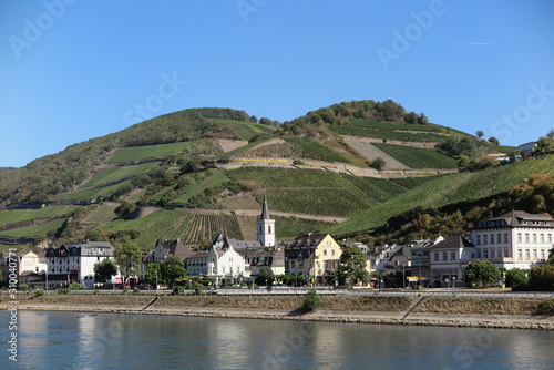 Blick auf Assmannshausen , Mittelrhein photo