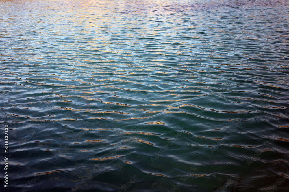Ripples on water