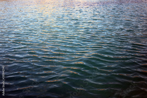 Ripples on water