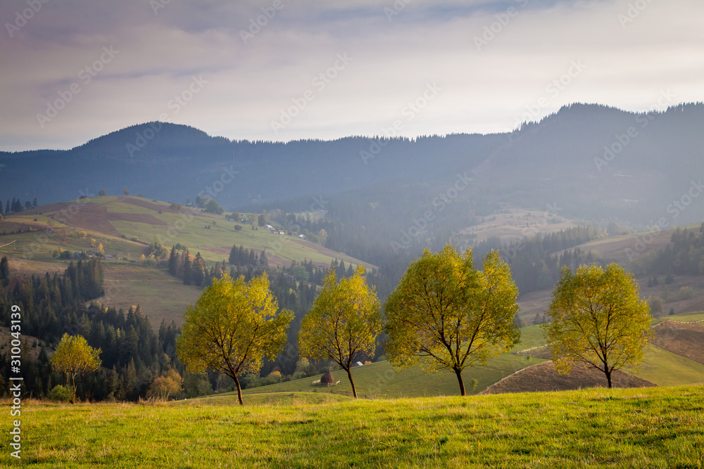 autumn in the mountains