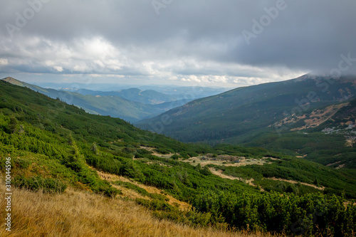 view of mountains