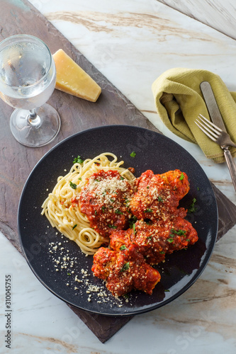 Bolognese Spaghetti Braciola photo