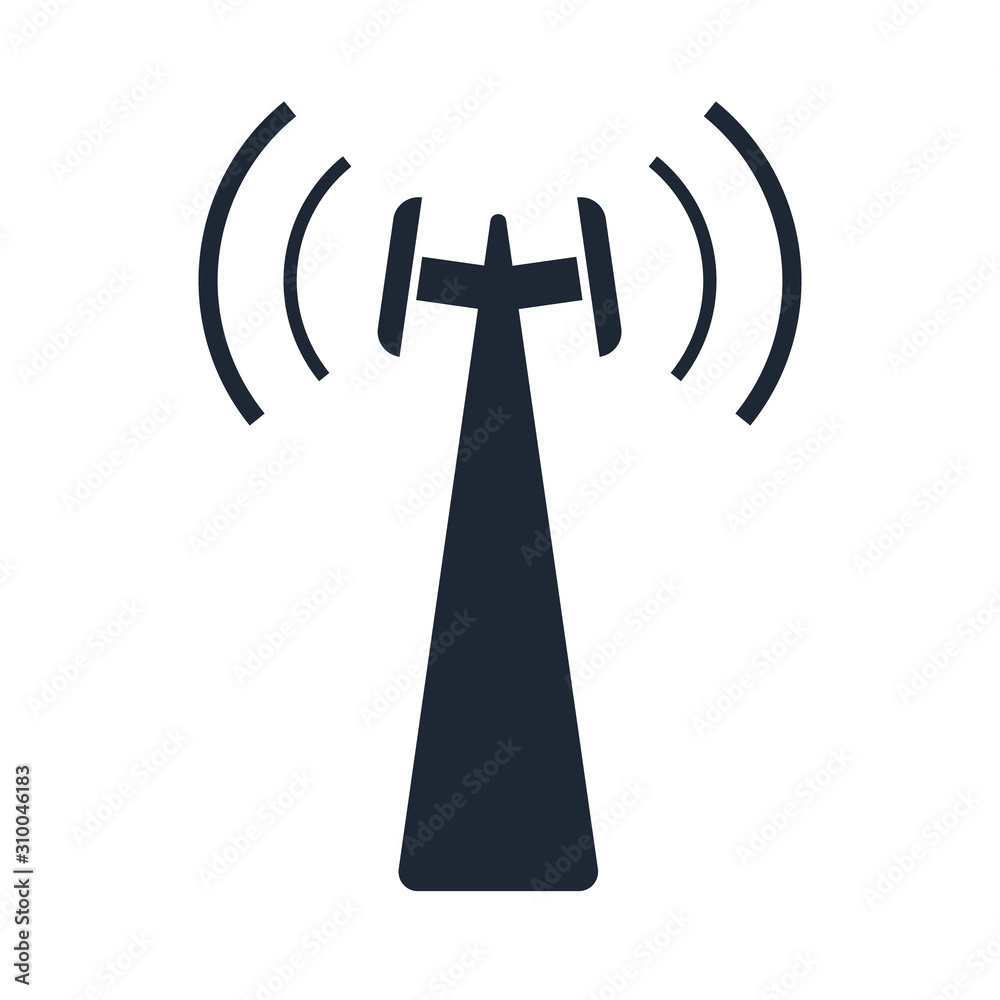 Wireless tower icon. Pictogram for website or mobile app. Vector stock illustration eps10 Wireless tower icon. Pictogram for website or mobile app. Vector stock illustration eps10