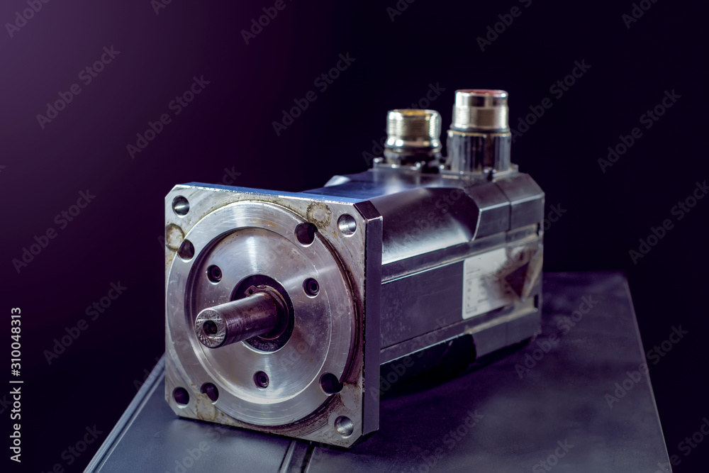 electric motors (AC servo motor, DC brushless motor, and stepping
