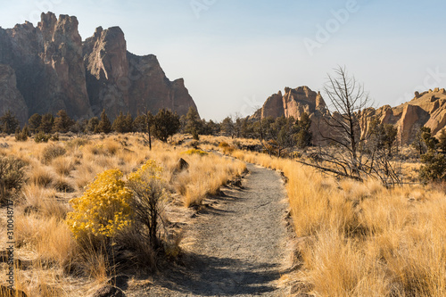 One of the hiking trails through Smith Rock State Park, Terrebonne