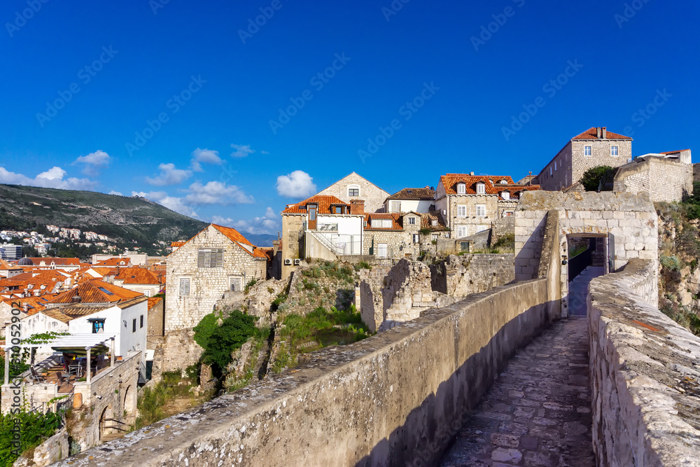Dubrovnik City Walls in Croatia