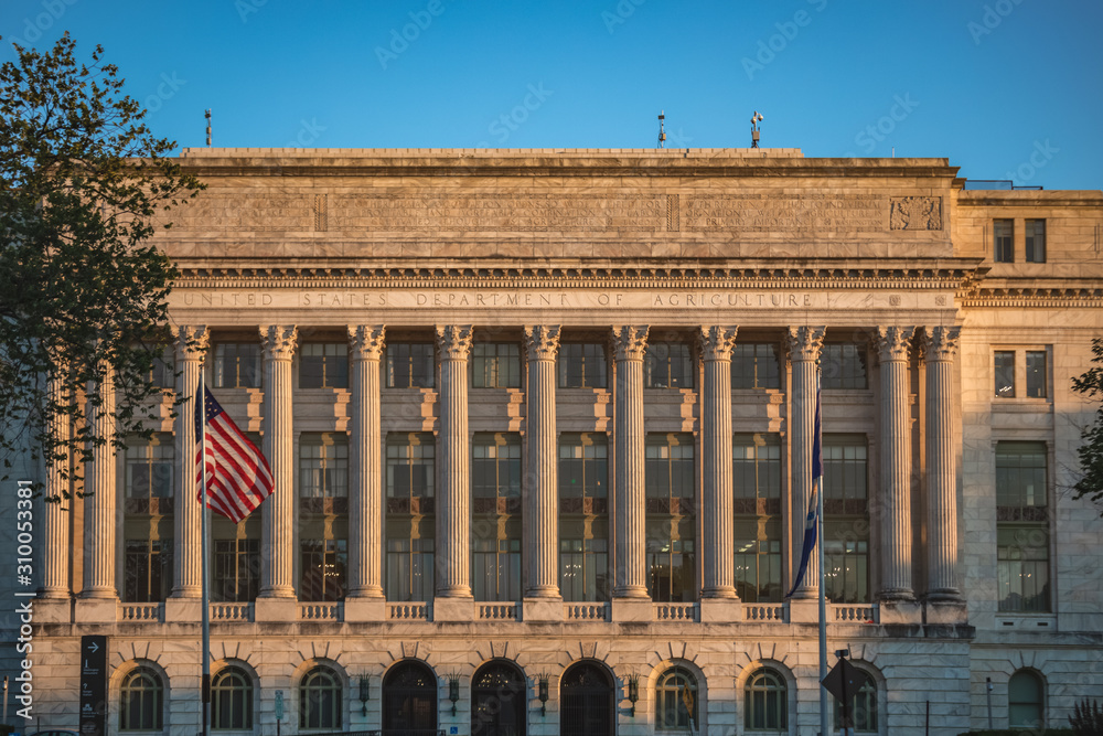 US Department of Agriculture Administration Building in Washington, DC