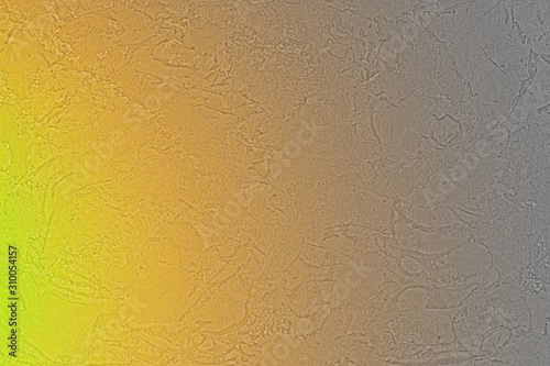 gray abstract texture with a yellow sunny light beam highlight