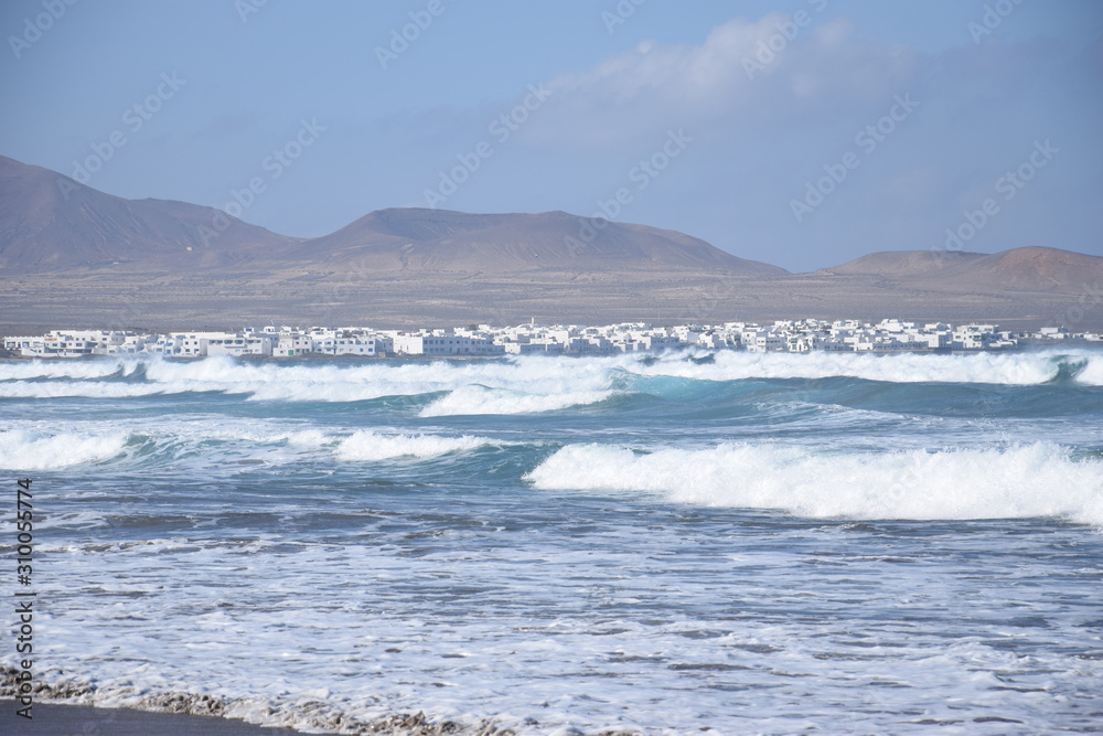 Fototapeta premium Famara, Lanzarote