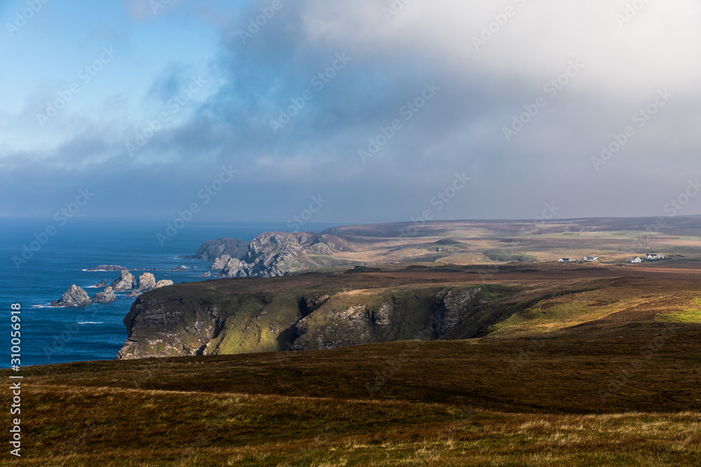Jura Isle Landscape in Scotland