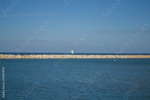 pier in the sea