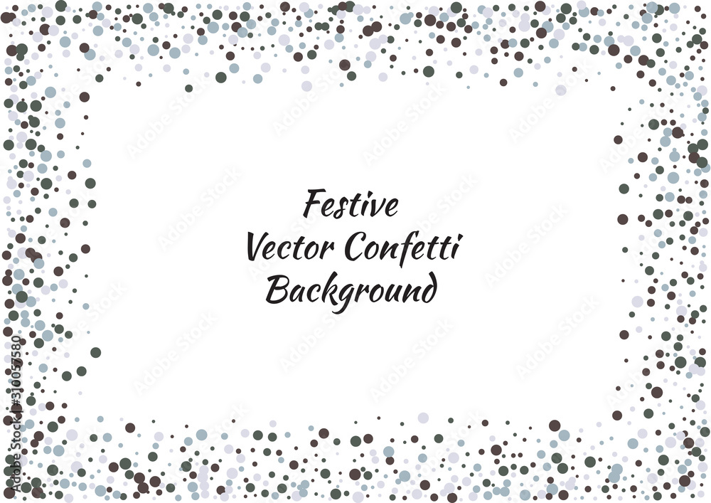 Festive color round confetti background. Abstract frame confetti texture for holiday, postcard, poster, website, carnivals, birthday and children's parties. Cover confetti mock-up. Wedding card layout Festive color round confetti background. Abstract frame confetti texture for holiday, postcard, poster, website, carnivals, birthday and children's parties. Cover confetti mock-up. Wedding card layout