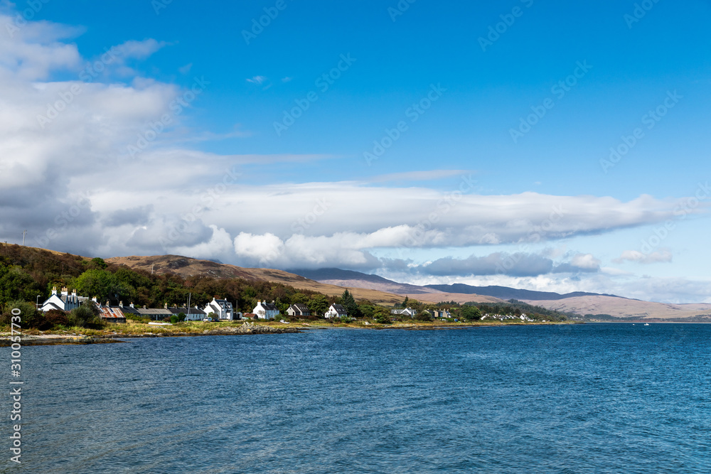Jura Isle Landscape in Scotland