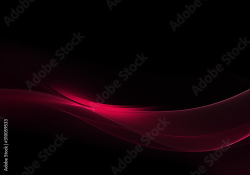Abstract background waves. Black and crimson abstract background for wallpaper oder business card
