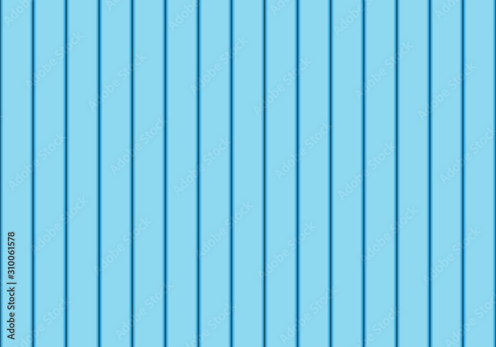 Bright blue wooden boards. Vertical view. Vector drawing. Background. Texture. Bright blue wooden boards. Vertical view. Vector drawing. Background. Texture.