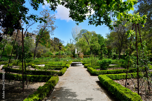 The Royal Botanical Gardens in Madrid, Spain, Europe