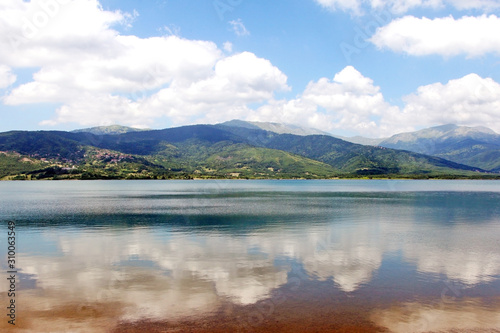 Lake Plastiras in Karditsa, Thessaly, Greece