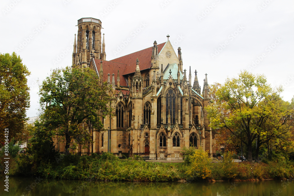 Johanneskirche am Feuersee, Stuttgart, Germany	