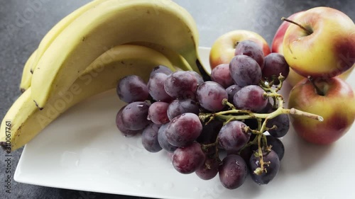 fruit on the table at home