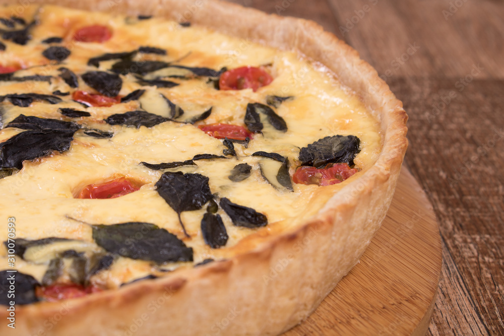 cheese, tomato and tomato quiche cheese, tomato and tomato quiche