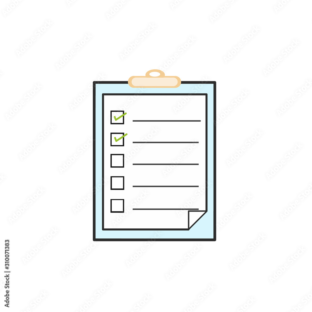 blank clipboard with checklist blank clipboard with checklist