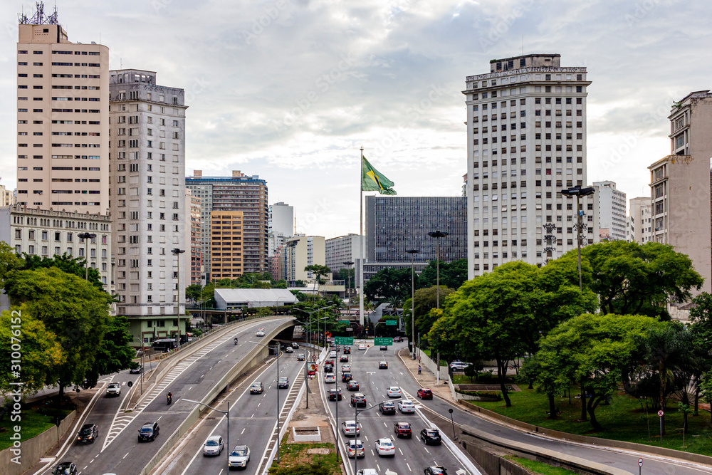 Anhangabaú Station. Sao Paulo. Brazil.