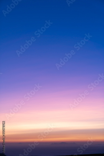 Sunrise and Sunset Abstract Sky Background, Colors © Brian Scantlebury