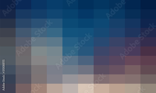Colorful Grid Mosaic Background, Creative Design Templates. abstract colorful gradient rectangles check . Background of squares Different pixel pattern shades.