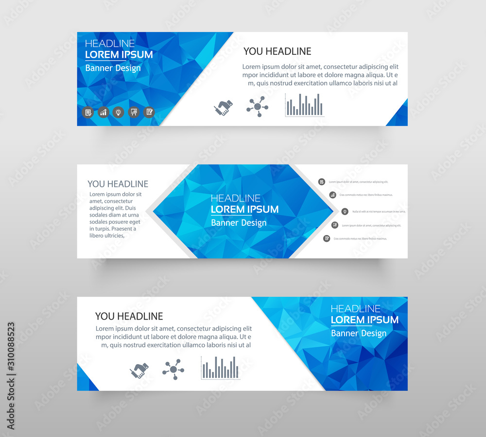Vector abstract geometric design banner web template. web banner modern low polygon set background design, Geometric background. eps10 vector illustration. Vector abstract geometric design banner web template. web banner modern low polygon set background design, Geometric background. eps10 vector illustration.
