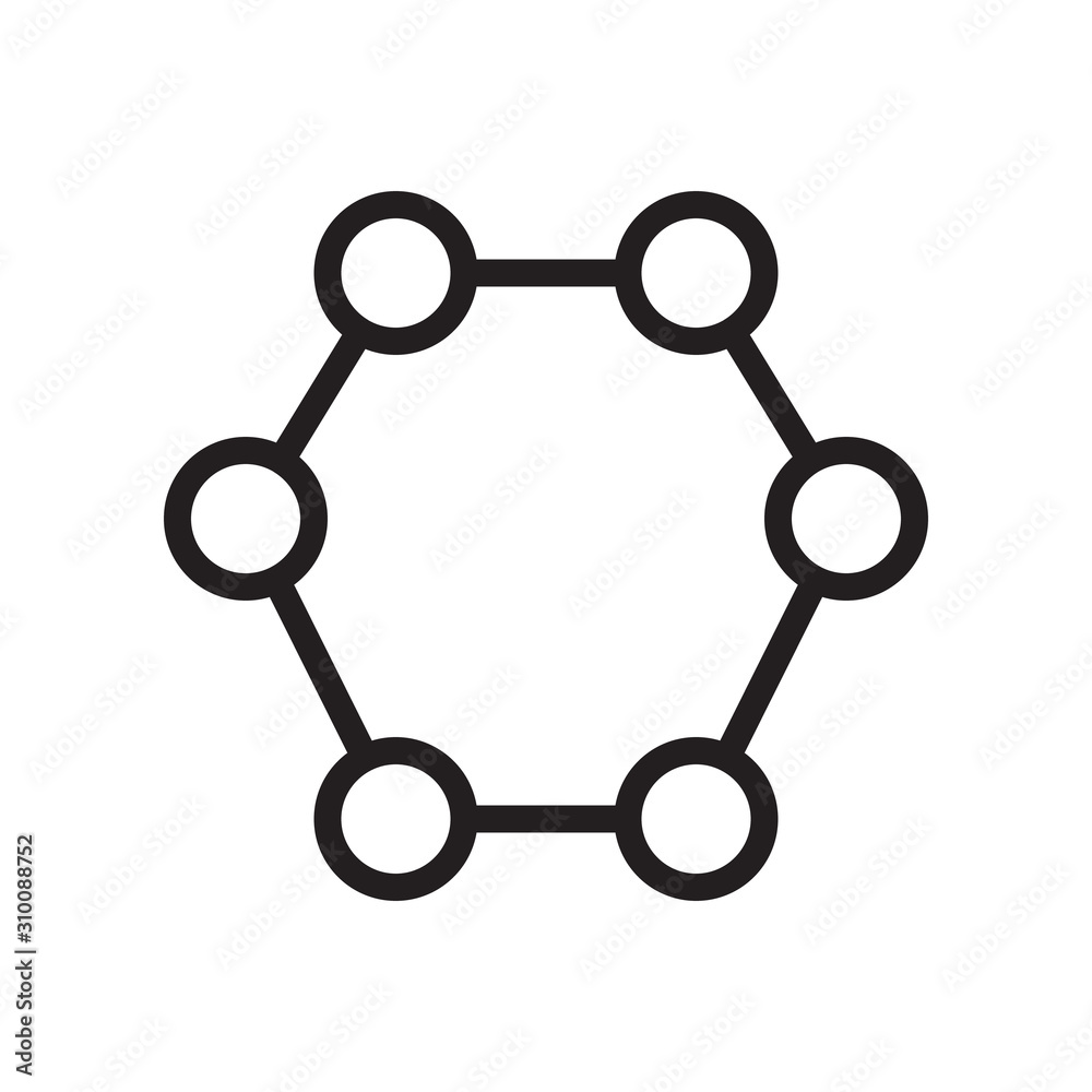 Molecule icon in trendy outline style design. Vector graphic illustration. Molecule icon for website design, logo, and ui. Editable vector stroke. EPS 10. Molecule icon in trendy outline style design. Vector graphic illustration. Molecule icon for website design, logo, and ui. Editable vector stroke. EPS 10.