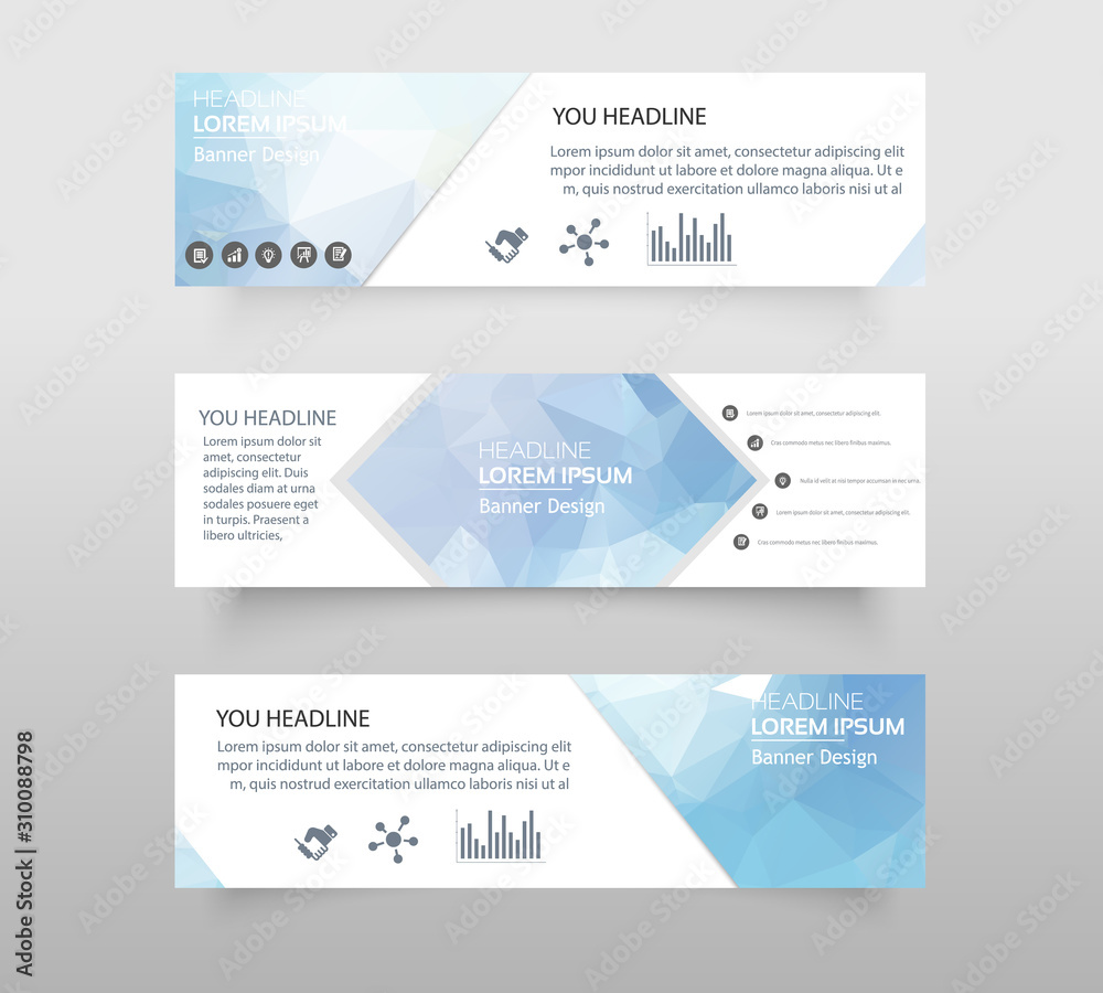 Vector abstract geometric design banner web template. web banner modern low polygon set background design, Geometric background. eps10 vector illustration. Vector abstract geometric design banner web template. web banner modern low polygon set background design, Geometric background. eps10 vector illustration.