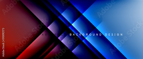 Trendy simple fluid color gradient abstract background with dynamic straight shadow line effect. Vector Illustration For Wallpaper, Banner, Background, Card, Book Illustration, landing page