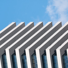 Abstract background architecture lines. modern architecture detail