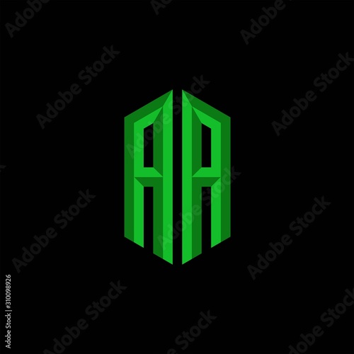 AZ Initial Gaming Esport Logo Design Modern Template