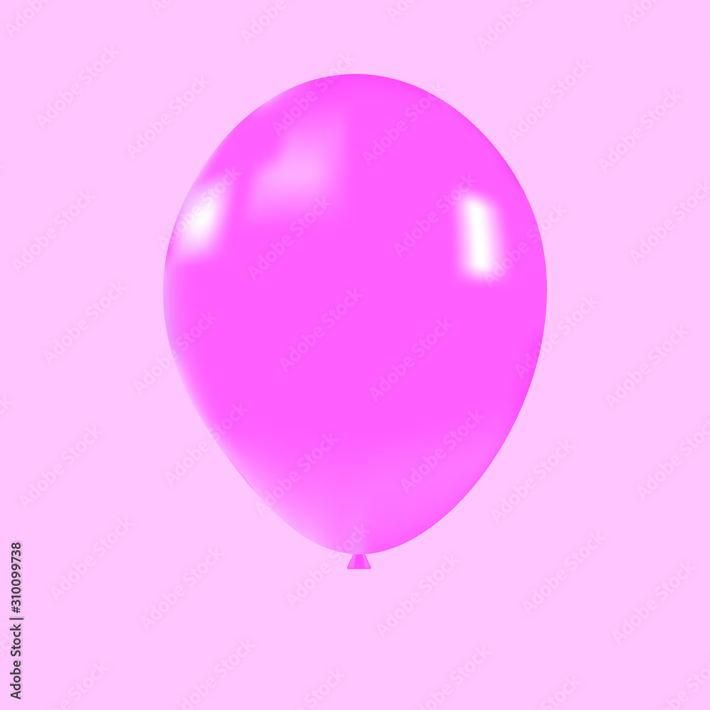 Pink balloons are illustrations on the pink background, used as valentines day cards or birthday or new year cards. Pink balloons are illustrations on the pink background, used as valentines day cards or birthday or new year cards.