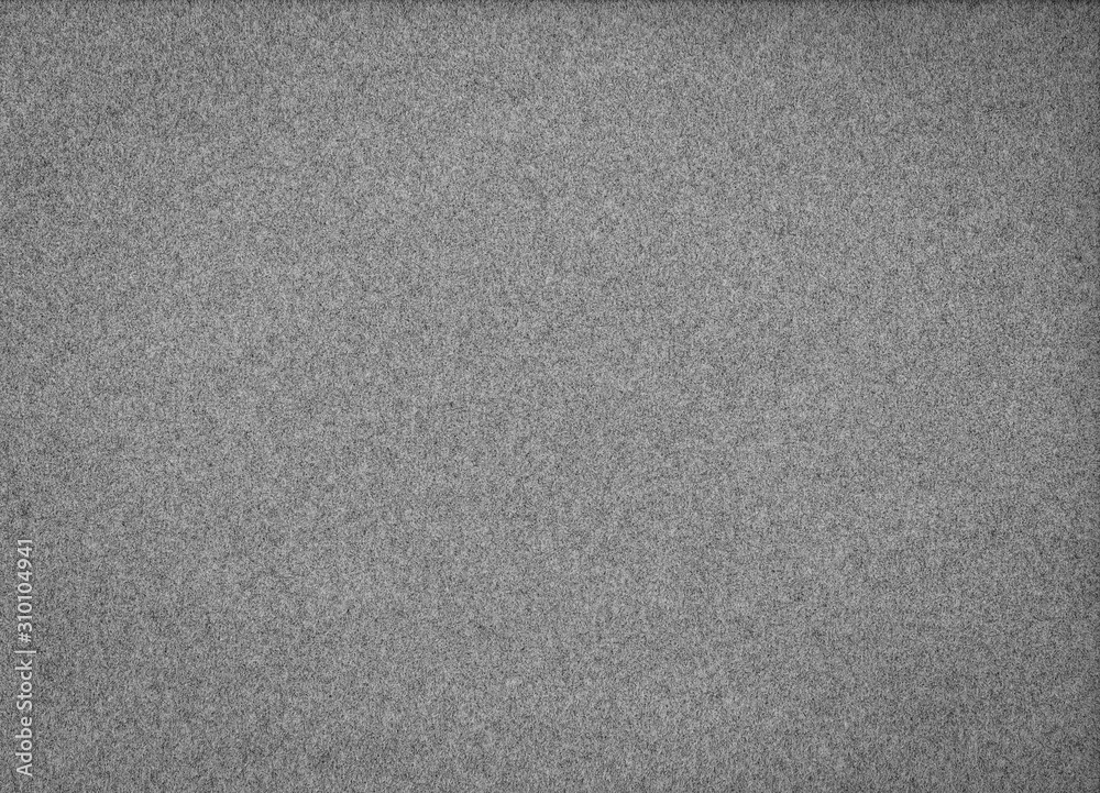 Texture of grey felt fabric Texture of grey felt fabric