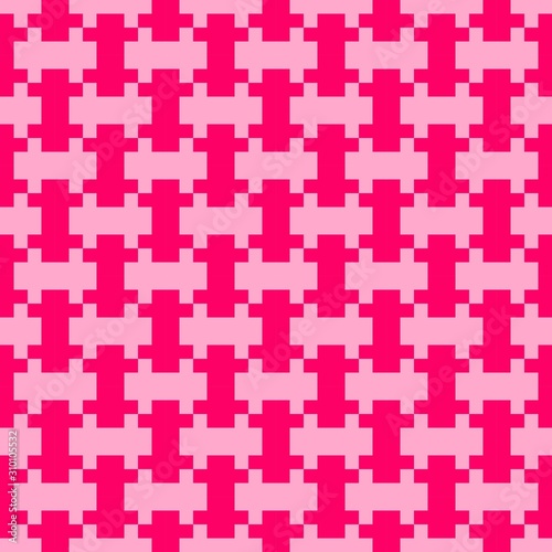 Seamless weaving textile vector pattern for clothing, bedding, interiors, wallpaper, covers, decoration and decoupage