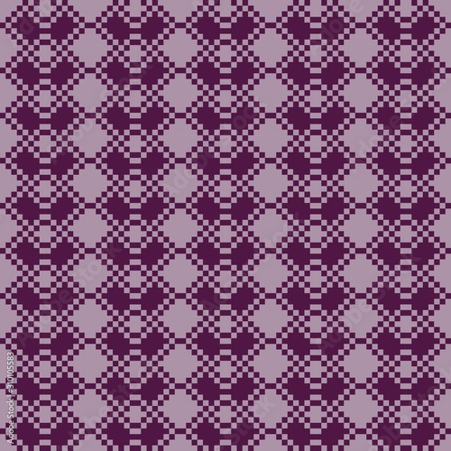 Seamless weaving textile vector pattern for clothing, bedding, interiors, wallpaper, covers, decoration and decoupage
