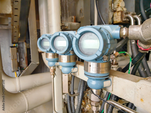 Digital pressure gauge for monitor process controller industry oil and gas .