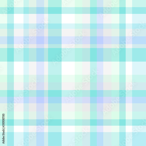 Colorful checkered pattern. Seamless abstract texture with many lines. Geometric wallpaper with stripes. Print for interior design and fabric