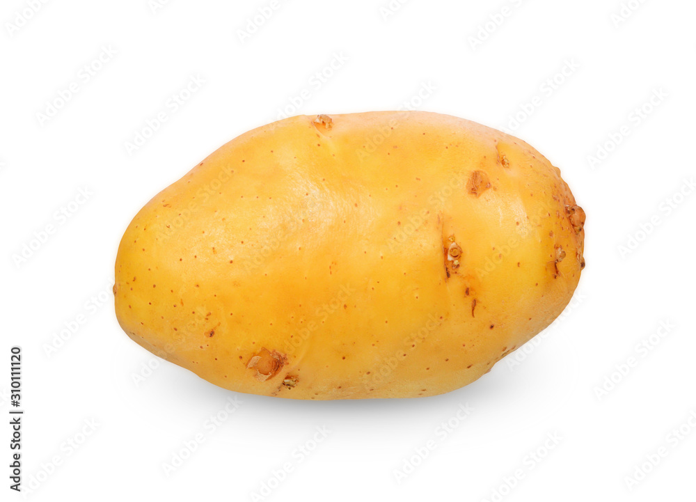 Potato isolated on white background. clipping path Potato isolated on white background. clipping path