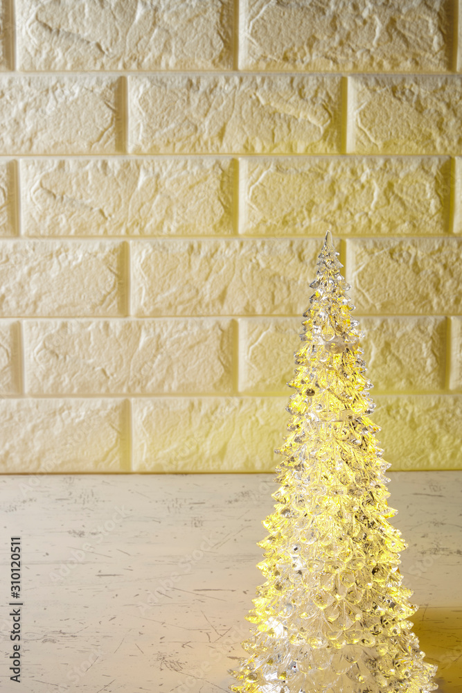 ガラス製のクリスマスツリー クリアツリー Stock Photo Adobe Stock