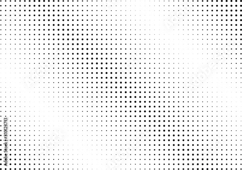 Abstract halftone dotted background. Monochrome pattern with dot and circles.  Vector modern futuristic texture for posters, sites, business cards, postcards, interior design, labels and stickers.
