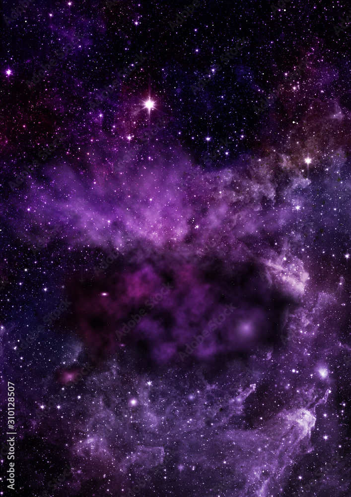 Obraz premium Being shone nebula