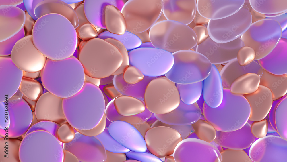 Beautiful background with beads, particles and simulation. 3d illustration, 3d rendering. Beautiful background with beads, particles and simulation. 3d illustration, 3d rendering.
