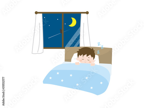 子供 男の子 就寝 睡眠